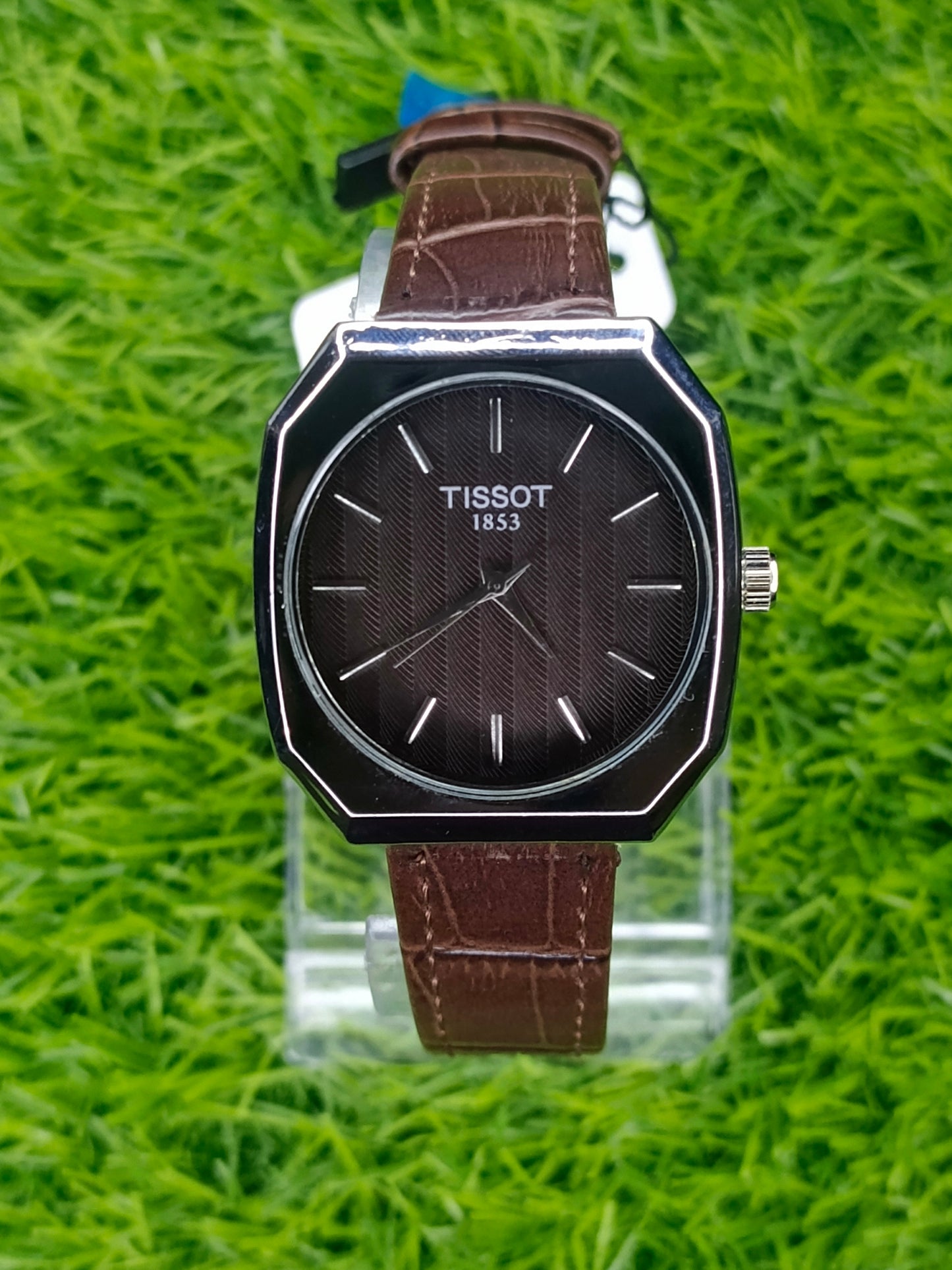 Men’s Luxury Watch – Brown Leather Strap | Brown Tissot Dial