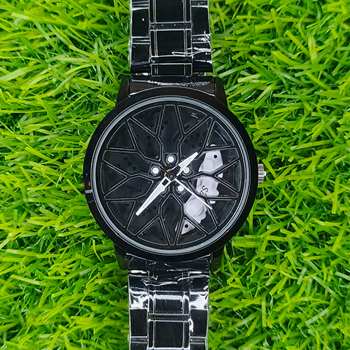 Black Ferrari Watch – Red & Black Spinning Dial